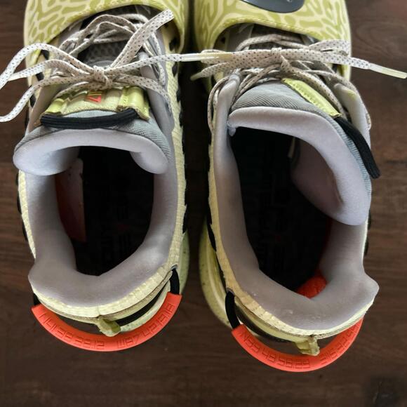 Li Ning WOW7 Way Of Wade 7 Mustard Size 12 Dwyane Wade Yellowish Green NICE! - Picture 8 of 12